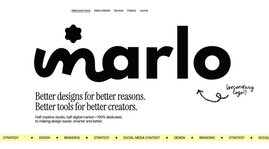 secondary logo - marlo studios secondary logo