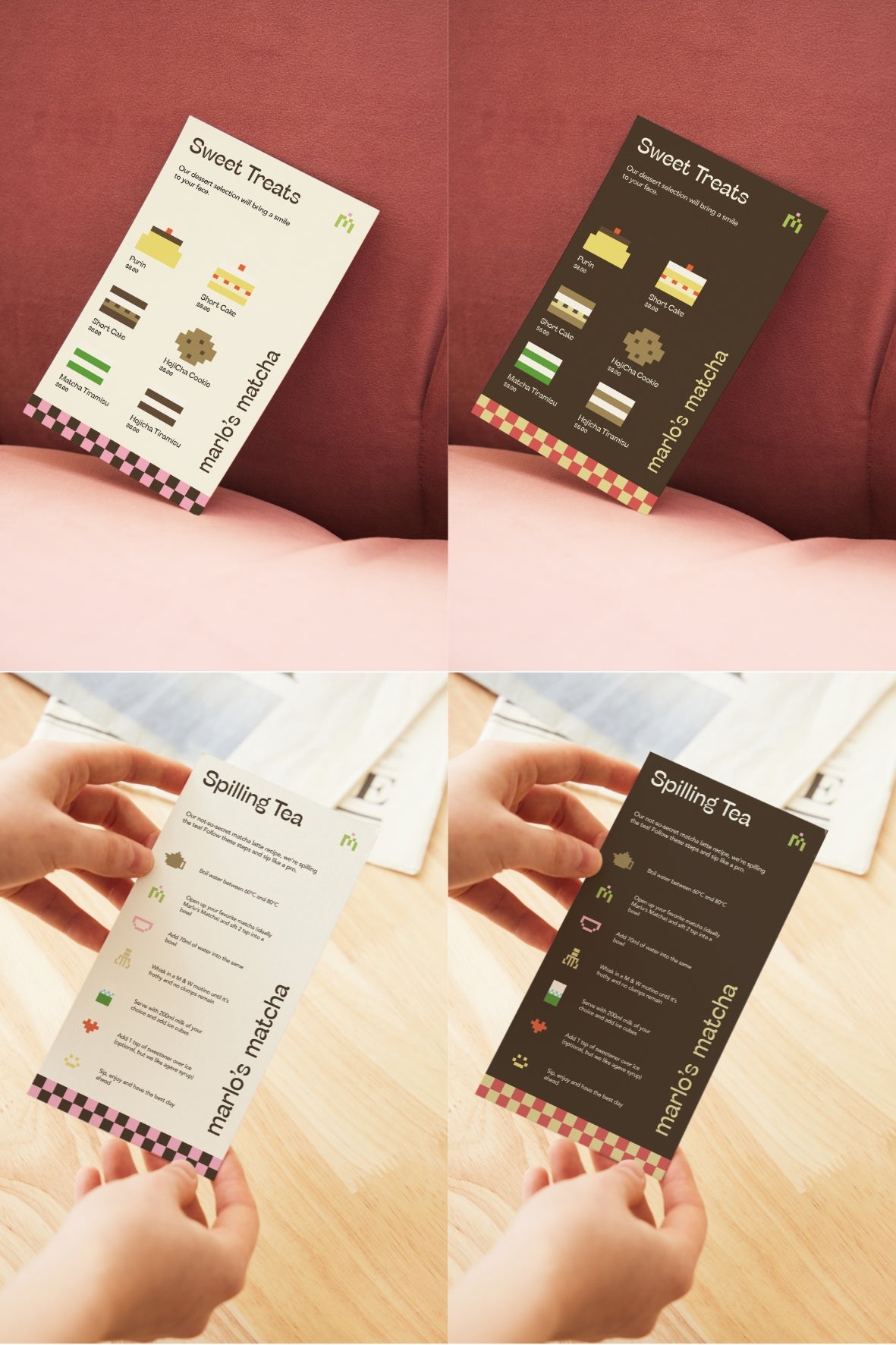 The Menu Edit Bundle (4 mockups)