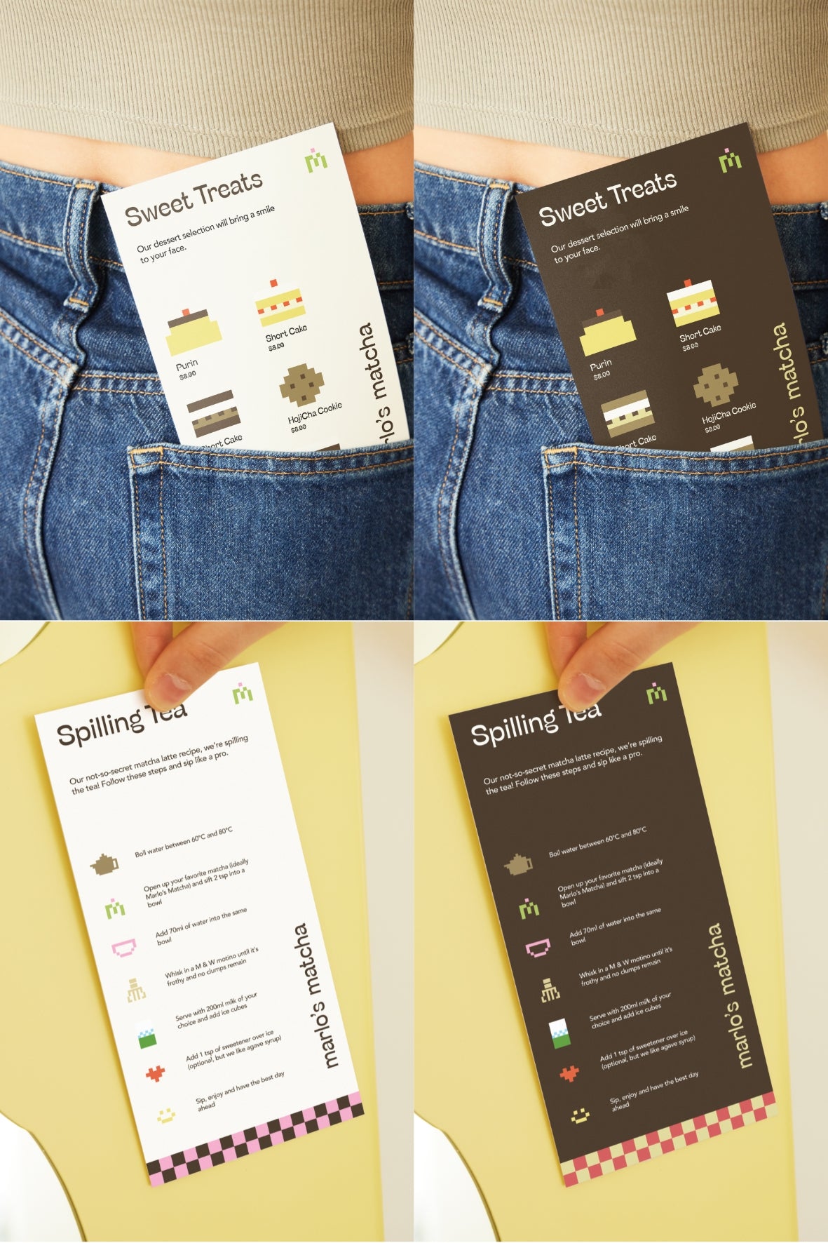 The Menu Edit Bundle (4 mockups)