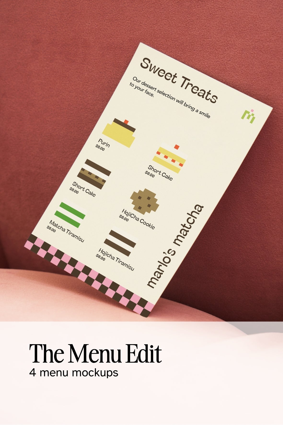 The Menu Edit Bundle (4 mockups)