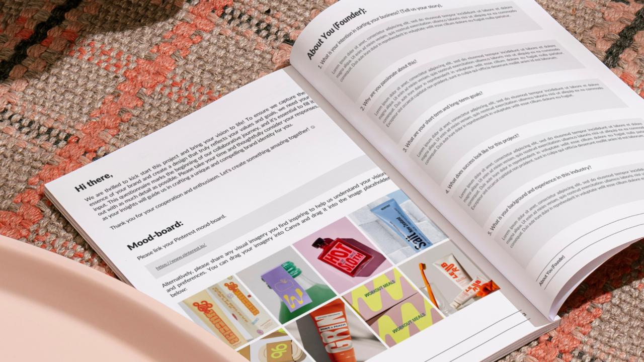 Brand Designer Project Launch Kit