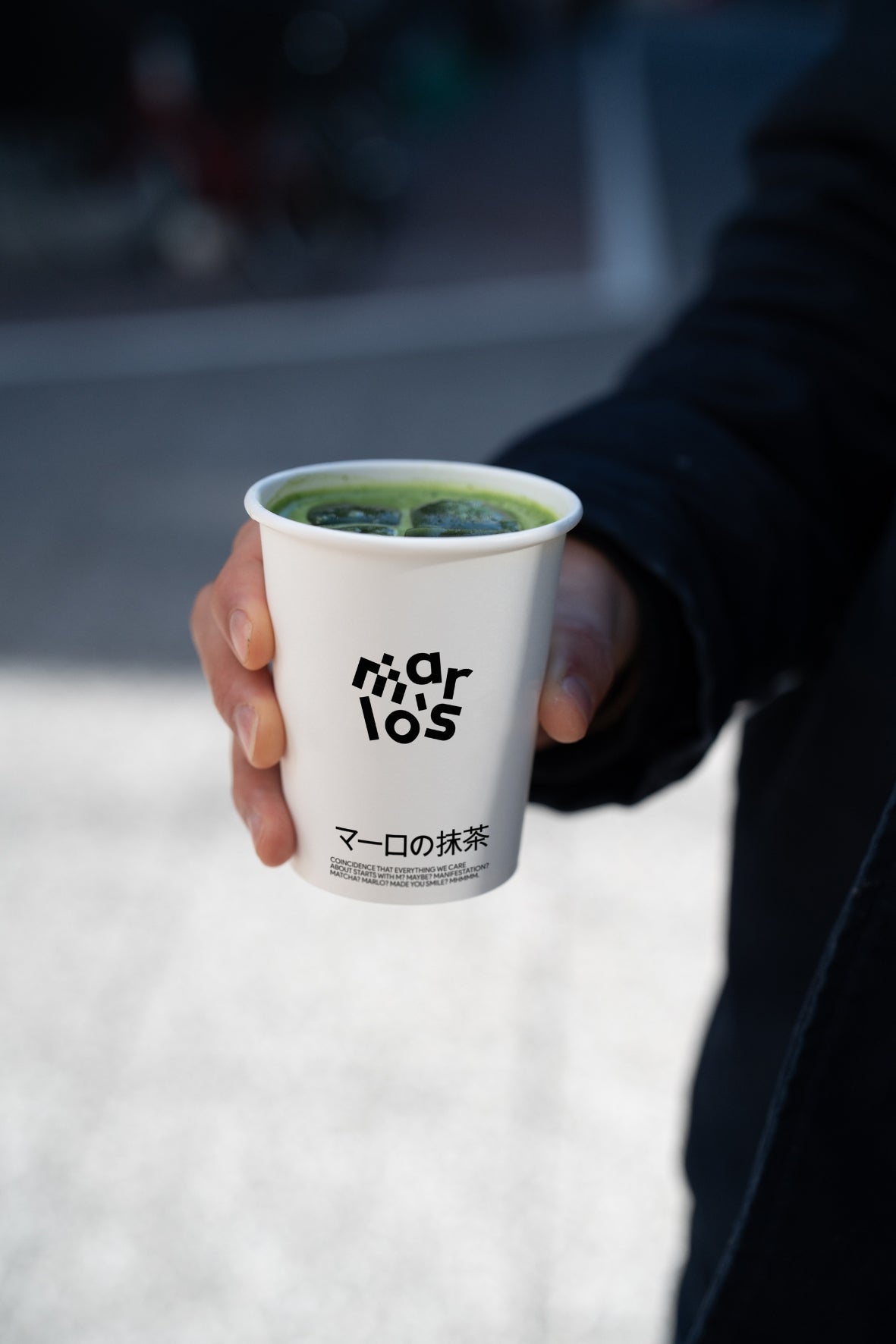 Matcha Takeaway Cup 02 Mockup