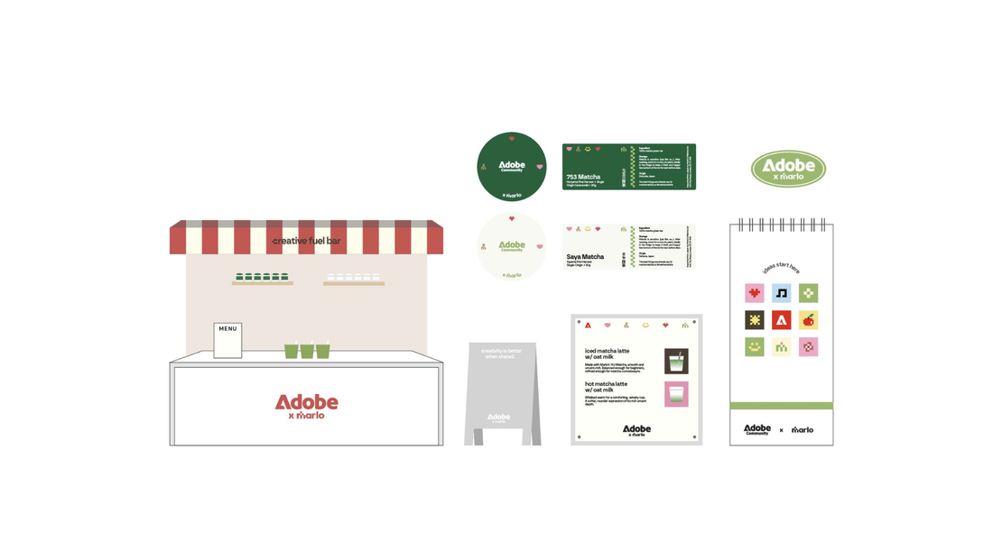 Designing Our Dream Matcha Bar: Adobe × Marlo