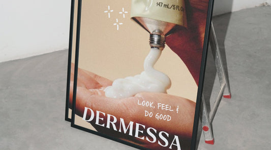 brand typography 2 font system - dermessa fonts