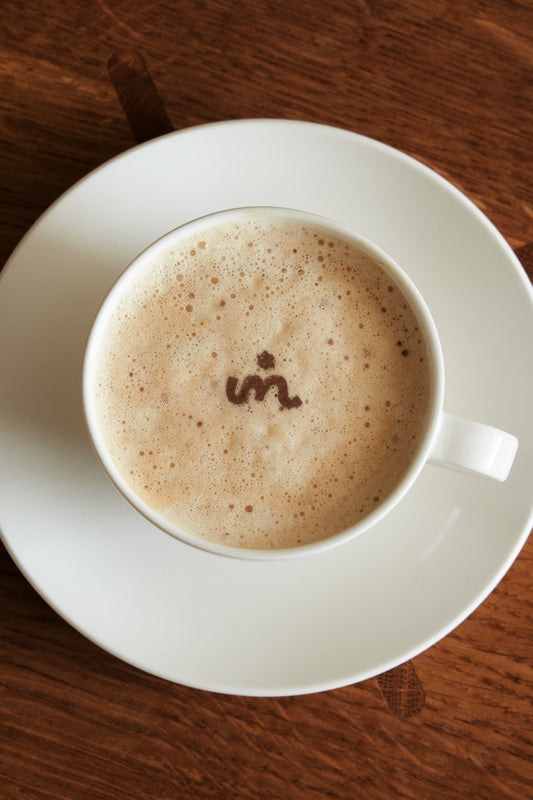 Taste Test: Branded Cappuccino Mockup