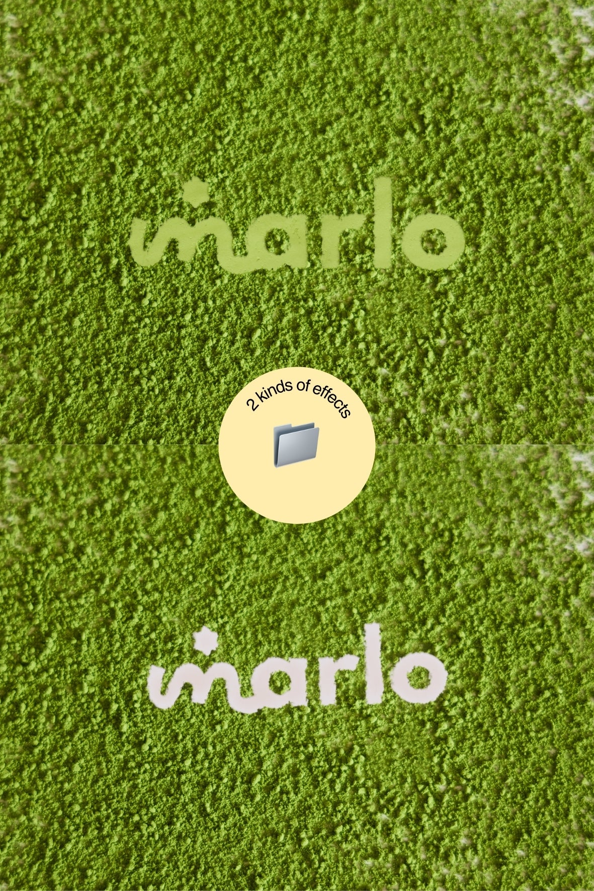 Taste Test: Branded Matcha Powder Mockup